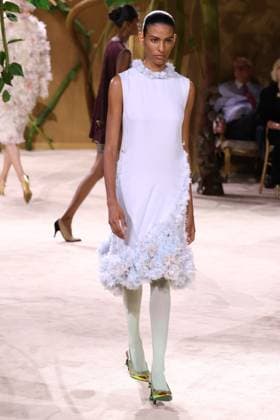 PFW Haute Couture Chanel Runway JD A model walks the runway at the Chanel show during Haute Couture Fashion Week in Paris, France, on 7 July 2026. Photo by Jerome Dominé ABACAPRESS.COM Paris France  Copyright: xDominexJerome ABACAx