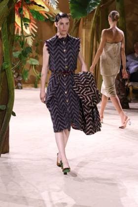 PFW Haute Couture Chanel Runway JD A model walks the runway at the Chanel show during Haute Couture Fashion Week in Paris, France, on 7 July 2026. Photo by Jerome Dominé ABACAPRESS.COM Paris France  Copyright: xDominexJerome ABACAx
