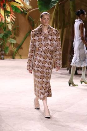 PFW Haute Couture Chanel Runway JD A model walks the runway at the Chanel show during Haute Couture Fashion Week in Paris, France, on 7 July 2026. Photo by Jerome Dominé ABACAPRESS.COM Paris France  Copyright: xDominexJerome ABACAx
