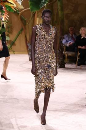 PFW Haute Couture Chanel Runway JD A model walks the runway at the Chanel show during Haute Couture Fashion Week in Paris, France, on 7 July 2026. Photo by Jerome Dominé ABACAPRESS.COM Paris France  Copyright: xDominexJerome ABACAx