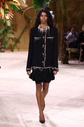PFW Haute Couture Chanel Runway JD A model walks the runway at the Chanel show during Haute Couture Fashion Week in Paris, France, on 7 July 2026. Photo by Jerome Dominé ABACAPRESS.COM Paris France  Copyright: xDominexJerome ABACAx