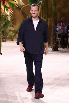 PFW Haute Couture Chanel Runway JD Fashion designer Matthieu Blazy on the runway at the Chanel show during Haute Couture Fashion Week in Paris, France, on 7 July 2026. Photo by Jerome Dominé ABACAPRESS.COM Paris France  Copyright: xDominexJerome ABACAx