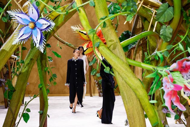 Photocall from the Chanel Fall Winter 2026–2027 Haute Couture fashion show during Paris Fashion Week (PFW) at the Grand Palais in Paris, France, on July 7, 2026 Bestimage Runway at the Chanel fashion show as part of Paris Haute Couture Fall Winter 2026 held at the Grand Palais on July 7, 2026, in Paris, France Paris, France  Copyright: xAgencex xBestimagexAgencex xBestimagex