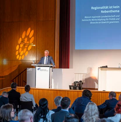 Alois Rainer EUR, Deutschland, Berlin, 07.07.2026: Alois Rainer (CSU) Bundesminister für Landwirtschaft, Ernährung und Heimat hält eine Keynote auf der Veranstaltung Regional-Star 2026 der Lebensmittel Praxis. Mit Teilnehmern der Agrarwirtschaft, und dem Handel . *** Alois Rainer EUR, Germany, Berlin, July 7, 2026 Alois Rainer, CSU Federal Minister of Agriculture, Food, and Home Affairs, delivers a keynote address at the Regional Star 2026 event organized by Lebensmittel Praxis, attended by representatives from the agricultural sector and the retail industry