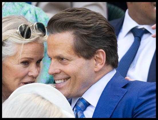 . 07 07 2026. London, United Kingdom. Anthony Scaramucci in the Royal Box on day nine of the Wimbledon Tennis Championships in London.  xStephenxLockx xi-Imagesx IIM-26890-0046