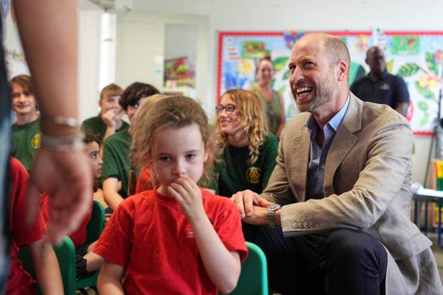 . 07 07 2026. London, United Kingdom. Prince William during a visit at The London Welsh School in London.  xPoolx xi-Imagesx IIM-26892-0017