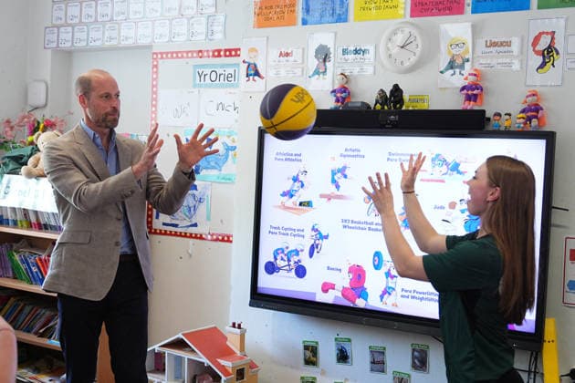 . 07 07 2026. London, United Kingdom. Prince William during a visit at The London Welsh School in London.  xPoolx xi-Imagesx IIM-26892-0018