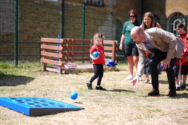 . 07 07 2026. London, United Kingdom. Prince William during a visit at The London Welsh School in London.  xPoolx xi-Imagesx IIM-26892-0027