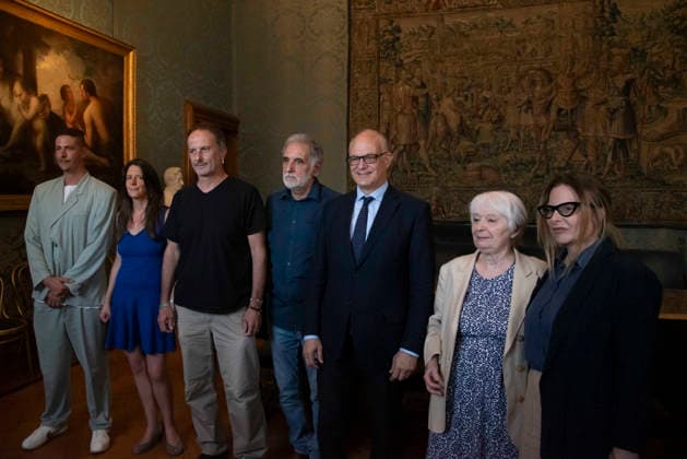 Rome, Italy. 07th july 2026. Press Conference for the 80th Strega Prize 2026. Rome, Italy. 07th july 2026. Roberto Gualtieri, Mayor of Rome, and the Finalists of the 2026 Strega Prize, attend the Press Conference for the 80th Strega Prize 2026. EDITORIAL USE ONLY - NOT FOR COMMERCIAL USE. It may only be used in accordance with the context in which it was taken, and without any intent to defame or cause harm to the individuals depicted. By Using it, you agree to these terms of use., Credit:Diego Nangano Cappello Avalon Italy, Rome  Copyright: xDiegoxNanganoxCappellox xAvalonx 1115031248