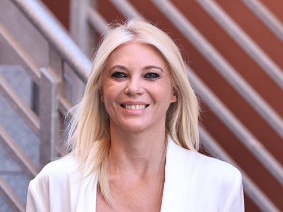 IPA86474468 - Rome, Rai Teulada headquarters, presentation of La partita del cuore 2026. Pictured: Eleonora Daniele  Copyright: xMarcoxProvvisionatox xMarcoxProvvisionatox 86474468