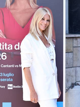 IPA86474553 - Rome, Rai Teulada headquarters, presentation of La partita del cuore 2026. Pictured: Eleonora Daniele  Copyright: xMarcoxProvvisionatox xMarcoxProvvisionatox 86474553