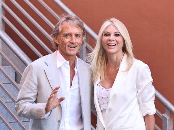 IPA86474372 - Rome, RAI Teulada headquarters, presentation of La partita del cuore 2026. Pictured: Roberto Mancini, Eleonora Daniele  Copyright: xMarcoxProvvisionatox xMarcoxProvvisionatox 86474372