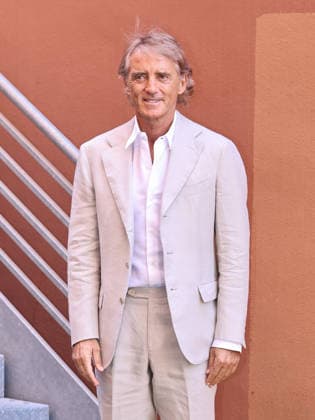 IPA86474375 - Rome, at the Rai Teulada headquarters, presentation of La partita del cuore 2026. Pictured: Roberto Mancini  Copyright: xMarcoxProvvisionatox xMarcoxProvvisionatox 86474375