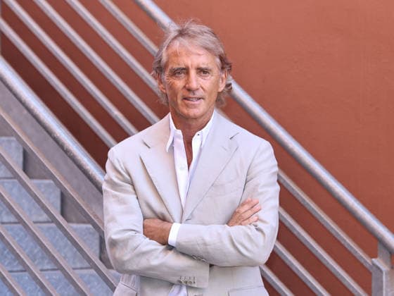 IPA86474386 - Rome, at the Rai Teulada headquarters, presentation of La partita del cuore 2026. Pictured: Roberto Mancini  Copyright: xMarcoxProvvisionatox xMarcoxProvvisionatox 86474386
