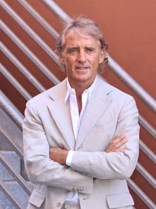 IPA86474389 - Rome, at the Rai Teulada headquarters, presentation of La partita del cuore 2026. Pictured: Roberto Mancini  Copyright: xMarcoxProvvisionatox xMarcoxProvvisionatox 86474389