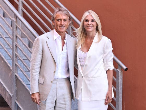 IPA86474436 - Rome, RAI Teulada headquarters, presentation of La partita del cuore 2026. Pictured: Roberto Mancini, Eleonora Daniele  Copyright: xMarcoxProvvisionatox xMarcoxProvvisionatox 86474436