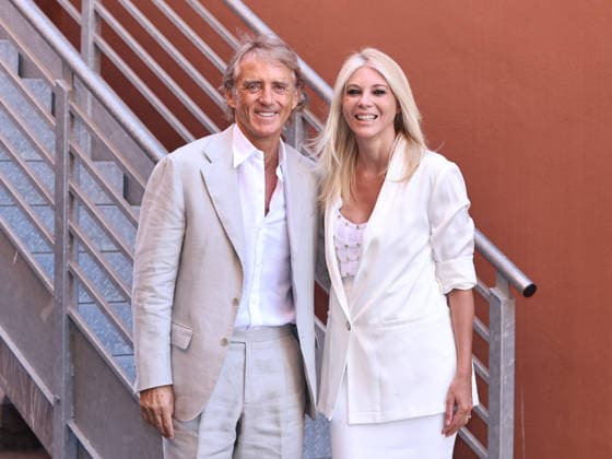 IPA86474446 - Rome, RAI Teulada headquarters, presentation of La partita del cuore 2026. Pictured: Roberto Mancini, Eleonora Daniele  Copyright: xMarcoxProvvisionatox xMarcoxProvvisionatox 86474446