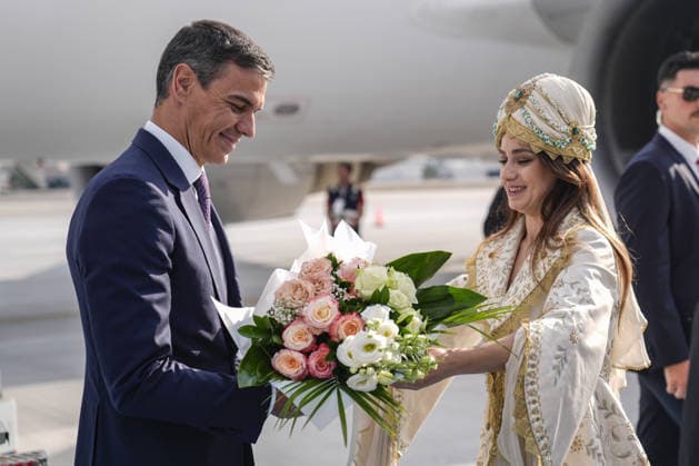NATO Ankara Summit ANKARA, TURKIYE - JULY 7: Spanish Prime Minister Pedro Sanchez arrives at Ankara Airport ahead of the 36th NATO Heads of State and Government Summit in Ankara, Turkiye, on July 7, 2026. Osmancan Gurdogan Anadolu Ankara Turkey. Editorial use only. Please get in touch for any other usage.  Copyright: x2026xAnadoluxOsmancanxGurdoganx