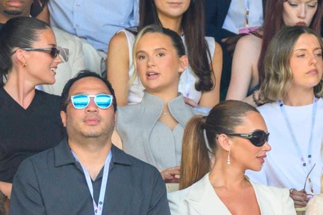 July 7, 2026, London, London, UK: London, UK. Influencer Molly-Mae Hague watches centre court tennis during day nine of The Wimbledon Tennis Championships at All England Lawn Tennis and Croquet Club. London UK  - ZUMAl94_ 20260707_zaf_l94_018 Copyright: xRayxTangx