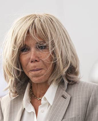 Brigitte Macron arrives in Ankara for 36th NATO Summit ANKARA, TURKIYE - JULY 07: Brigitte Macron, wife of French President Emmanuel Macron, arrives at Ankara Esenboga Airport ahead of the 36th NATO Summit in Ankara, Turkiye, on July 7, 2026. Metin Aktas Anadolu Ankara Turkey. Editorial use only. Please get in touch for any other usage.  Copyright: x2026xAnadoluxMetinxAktasx