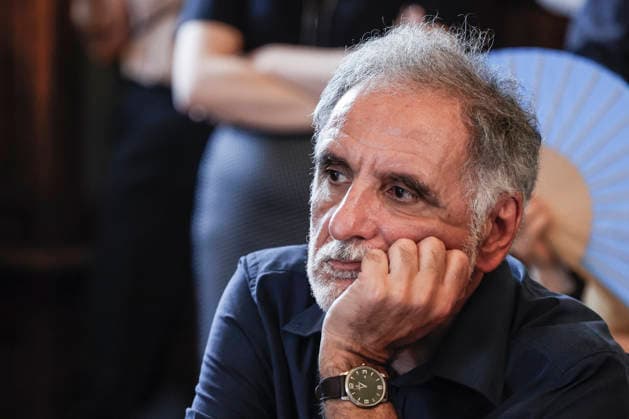 July 7, 2026, Rome, Rome, ITALY: Michele Mari, finalist of the 80th edition of the Strega Prize, during the press conference, Rome, July 7, 2026 Rome ITALY  - ZUMAa289 20260707_zia_a289_105 Copyright: xRiccardoxDexLucax xAgfx