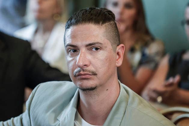 July 7, 2026, Rome, Rome, ITALY: Alcide Pierantozzi, finalist for the 80th edition of the Strega Prize, during the press conference, Rome, July 7, 2026 Rome ITALY  - ZUMAa289 20260707_zia_a289_106 Copyright: xRiccardoxDexLucax xAgfx