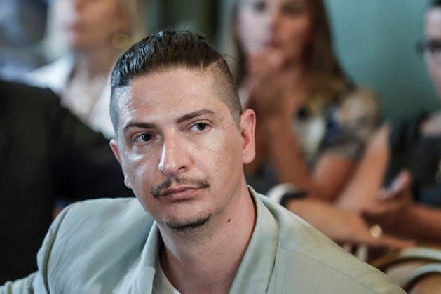 July 7, 2026, Rome, Rome, ITALY: Alcide Pierantozzi, finalist for the 80th edition of the Strega Prize, during the press conference, Rome, July 7, 2026 Rome ITALY  - ZUMAa289 20260707_zia_a289_107 Copyright: xRiccardoxDexLucax xAgfx