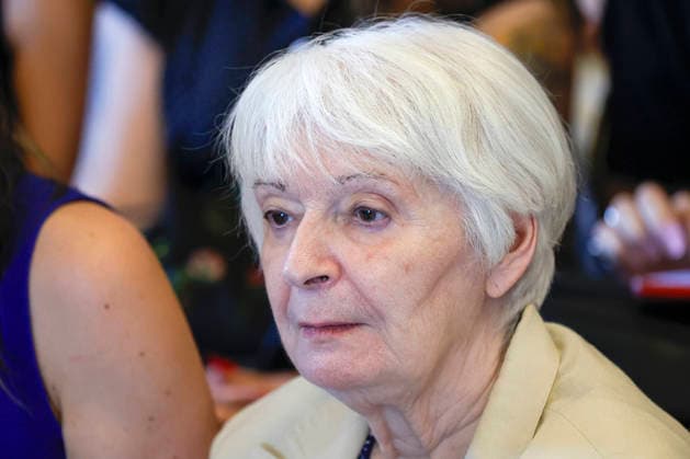 July 7, 2026, Rome, Rome, ITALY: Bianca Pitzorno, finalist for the 80th edition of the Strega Prize, during the press conference, Rome, July 7, 2026 Rome ITALY  - ZUMAa289 20260707_zia_a289_111 Copyright: xRiccardoxDexLucax xAgfx