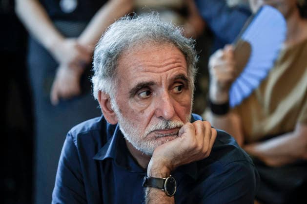 July 7, 2026, Rome, Rome, ITALY: Michele Mari, finalist of the 80th edition of the Strega Prize, during the press conference, Rome, July 7, 2026 Rome ITALY  - ZUMAa289 20260707_zia_a289_114 Copyright: xRiccardoxDexLucax