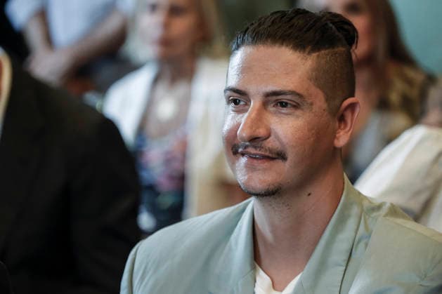 July 7, 2026, Rome, Rome, ITALY: Alcide Pierantozzi, finalist for the 80th edition of the Strega Prize, during the press conference, Rome, July 7, 2026 Rome ITALY  - ZUMAa289 20260707_zia_a289_117 Copyright: xRiccardoxDexLucax xAgfx