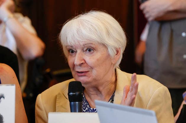 July 7, 2026, Rome, Rome, ITALY: Bianca Pitzorno, finalist for the 80th edition of the Strega Prize, during the press conference, Rome, July 7, 2026 Rome ITALY  - ZUMAa289 20260707_zia_a289_119 Copyright: xRiccardoxDexLucax xAgfx