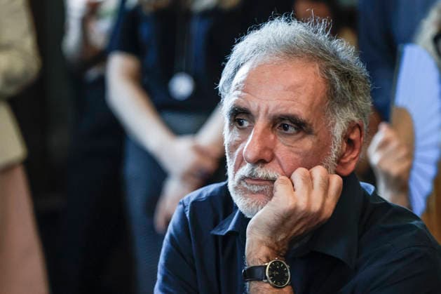 July 7, 2026, Rome, Rome, ITALY: Michele Mari, finalist of the 80th edition of the Strega Prize, during the press conference, Rome, July 7, 2026 Rome ITALY  - ZUMAa289 20260707_zia_a289_135 Copyright: xRiccardoxDexLucax xAgfx