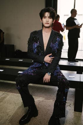 Yun Qi in the front row at the Germanier Fall Winter 2026–2027 Haute Couture fashion show during Paris Fashion Week (PFW) at the Palais de Tokyo in Paris, France, on July 7, 2026 Sam Delpech Bestimage MR YUNQI at the Germanier show during Paris Haute Couture Fashion Week, for the presentation of the Fall Winter 2026–2027 Haute Couture collection, on July 7, 2026, Paris, France  Copyright: xSamxDelpechx xBestimagexSamxDelpechx xBestimagex