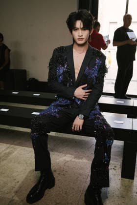 Yun Qi in the front row at the Germanier Fall Winter 2026–2027 Haute Couture fashion show during Paris Fashion Week (PFW) at the Palais de Tokyo in Paris, France, on July 7, 2026 Sam Delpech Bestimage MR YUNQI at the Germanier show during Paris Haute Couture Fashion Week, for the presentation of the Fall Winter 2026–2027 Haute Couture collection, on July 7, 2026, Paris, France  Copyright: xSamxDelpechx xBestimagexSamxDelpechx xBestimagex