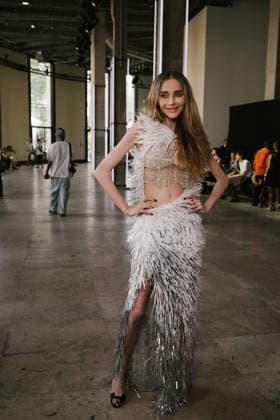 Snejana Onopka in the front row at the Germanier Fall Winter 2026–2027 Haute Couture fashion show during Paris Fashion Week (PFW) at the Palais de Tokyo in Paris, France, on July 7, 2026. Sam Delpech, Bestimage. Snejana Onopka at the Germanier show during Paris Haute Couture Fashion Week, for the presentation of the Fall Winter 2026–2027 Haute Couture collection, on July 7, 2026, in Paris, France.  Copyright: xSamxDelpechx xBestimagexSamxDelpechx xBestimagex