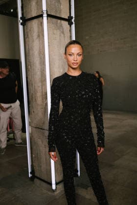 Rose Bertram in the front row at the Germanier Fall Winter 2026–2027 Haute Couture Collection fashion show during Paris Fashion Week (PFW) at the Palais de Tokyo in Paris, France, on July 7, 2026. Sam Delpech, Bestimage. Rose Bertram at the Germanier show during Paris Haute Couture Fashion Week, for the presentation of the Fall Winter 2026–2027 Haute Couture collection, on July 7, 2026, in Paris, France.  Copyright: xSamxDelpechx xBestimagexSamxDelpechx xBestimagex