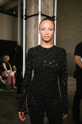 Rose Bertram in the front row at the Germanier Fall Winter 2026–2027 Haute Couture Collection fashion show during Paris Fashion Week (PFW) at the Palais de Tokyo in Paris, France, on July 7, 2026. Sam Delpech, Bestimage. Rose Bertram at the Germanier show during Paris Haute Couture Fashion Week, for the presentation of the Fall Winter 2026–2027 Haute Couture collection, on July 7, 2026, in Paris, France.  Copyright: xSamxDelpechx xBestimagexSamxDelpechx xBestimagex