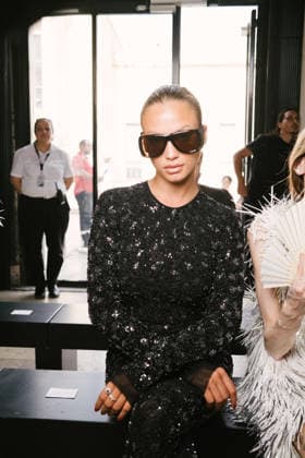 Rose Bertram in the front row at the Germanier Fall Winter 2026–2027 Haute Couture Collection fashion show during Paris Fashion Week (PFW) at the Palais de Tokyo in Paris, France, on July 7, 2026. Sam Delpech, Bestimage. Rose Bertram at the Germanier show during Paris Haute Couture Fashion Week, for the presentation of the Fall Winter 2026–2027 Haute Couture collection, on July 7, 2026, in Paris, France.  Copyright: xSamxDelpechx xBestimagexSamxDelpechx xBestimagex