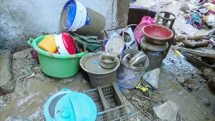 RECORD DATE NOT STATED Several shops and houses are severely damaged in a flash flood and landslide in Thathri Doda Jammu & Kashmir , Jul 07 (ANI): Household kitchen items lie damaged after a flash flood and landslide at Thathri, in Doda on Tuesday. (ANI Video Grab) Doda Jammu and Kashmir India Copyright: xANIx ANI_20260707225