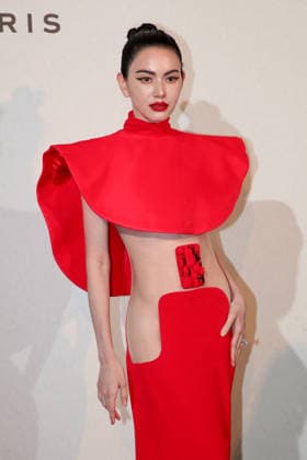 Davika Hoorne at the Stéphane Rolland Fashion Show, Fall Winter 2026–2027 Haute Couture Collection Photocall, at the Olympia as part of Paris Fashion Week, France, July 7, 2026 Bertrand Rindoff Bestimage Stéphane Rolland Haute Couture Fall Winter 2026–2027 show as part of Paris Fashion Week on July 7, 2026, in Paris, France Paris, France  Copyright: xBERTRANDxRINDOFFxPETROFFx xBESTIMAGExBERTRANDxRINDOFFxPETROFFx xBESTIMAGEx