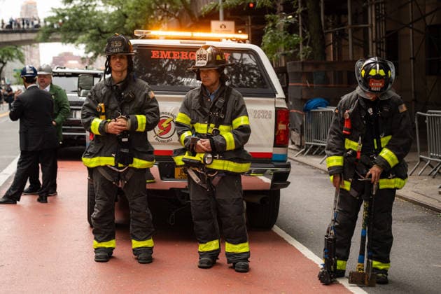 July 7, 2026, New York City, New York, United States: FDNY on site New York City United States - ZUMAs378 20260707_zip_s378_009 Copyright: xIoannxMariaxStacewiczx