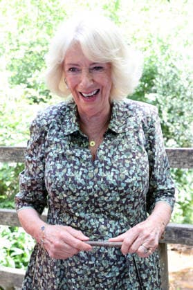 Queen Camilla visits Ashdown Forest Queen Camilla visits Ashdown Forest to commemorate 100 Years of Winnie-the-Pooh, in Ashdown Forest, Hartfield, East Sussex, UK, on the 7th July 2026. Picture by Chris Jackson WPA-Pool Hartfield Ashdown Forest East Sussex United Kingdom  WHA-0830