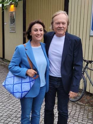 Sandra Maischberger und Ehemann Jan Kerhart beim Fest der Produktionsallianz 2026 im Tipi am Kanzleramt. Berlin, 07.07.2026 *** Sandra Maischberger and her husband Jan Kerhart at the 2026 Production Alliance Gala at the Tipi am Kanzleramt in Berlin, July 7, 2026 Copyright: xAgenturxMatthiasxWehnertx xM.xGränzdörferx
