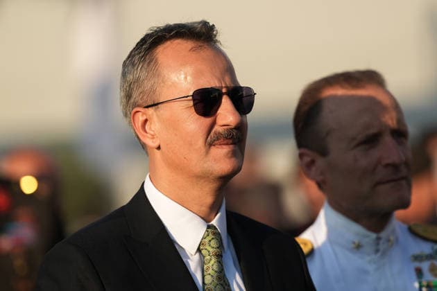 Defense Industry Forum 2026 as part of 36th NATO Summit in Ankara ANKARA, TURKIYE - JULY 7: President of the Presidency of Defense Industries (SSB) Haluk Gorgun attends NATO Summit Defense Industry Forum 2026 Reception at the Turkish Aerospace Industries (TUSAS) Kahramankazan campus in Ankara, Turkiye on July 7, 2026. At the reception the land, sea, and air capabilities of the Turkish defense industry are showcased. Dilara Irem Sancar Anadolu Ankara Turkey. Editorial use only. Please get in touch for any other usage.  Copyright: x2026xAnadoluxDilaraxIremxSancarx