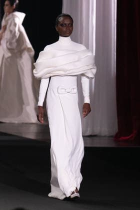 PFW - Stephane Rolland Runway A model walks the runway during the Stephane Rolland Haute Couture Fall Winter 2026 2027 show as part of Paris Fashion Week in Paris, France on July 07, 2026. Photo by Laurent Zabulon ABACAPRESS.COM  Copyright: xZabulonxLaurent ABACAx