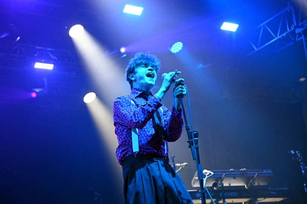 Tom A. Smith (GBR,Saenger), live,Konzert, Buehne stage,Tollwood Festival am 07.07.2026 *** Tom A Smith (GBR), singer, live, concert, stage, Tollwood Festival on July 7, 2026