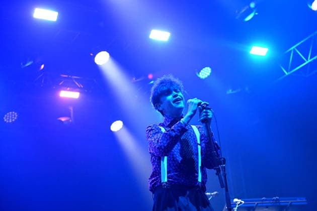Tom A. Smith (GBR,Saenger), live,Konzert, Buehne stage,Tollwood Festival am 07.07.2026 *** Tom A Smith (GBR), singer, live, concert, stage, Tollwood Festival on July 7, 2026