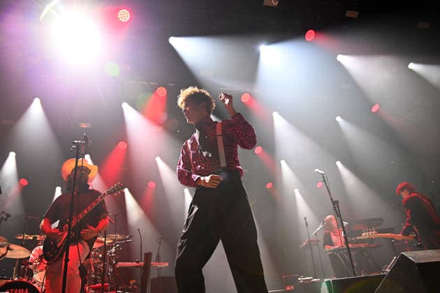 Tom A. Smith (GBR,Saenger), live,Konzert, Buehne stage,Tollwood Festival am 07.07.2026 *** Tom A Smith (GBR), singer, live, concert, stage, Tollwood Festival on July 7, 2026