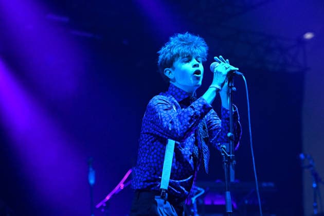 Tom A. Smith (GBR,Saenger), live,Konzert, Buehne stage,Tollwood Festival am 07.07.2026 *** Tom A Smith (GBR), singer, live, concert, stage, Tollwood Festival on July 7, 2026