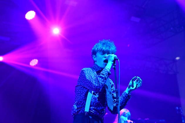 Tom A. Smith (GBR,Saenger), live,Konzert, Buehne stage,Tollwood Festival am 07.07.2026 *** Tom A Smith (GBR), singer, live, concert, stage, Tollwood Festival on July 7, 2026
